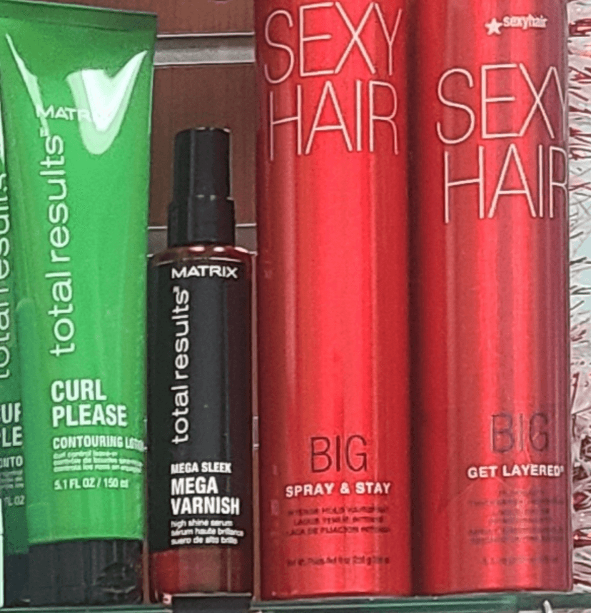 Sexy Hair & Matrix hair products